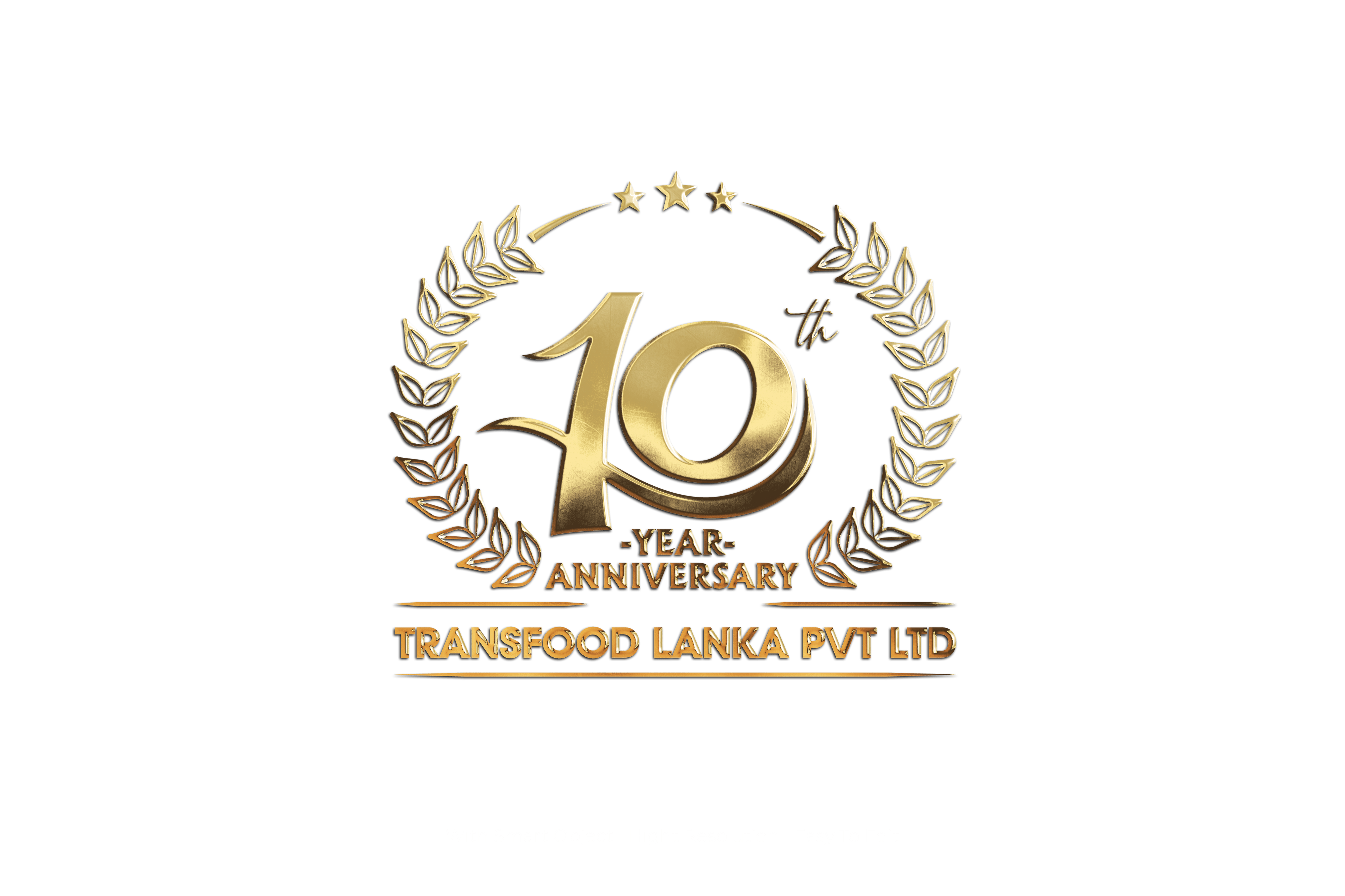 TF Lanka !0th Anniversary Logo