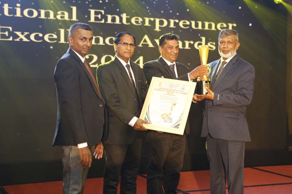 TF Lanka Award Enterpuner award